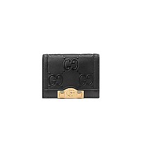 [스페셜오더]GUCCI-676150 9099 구찌 화이트/블랙 GG 카드 케이스 지갑