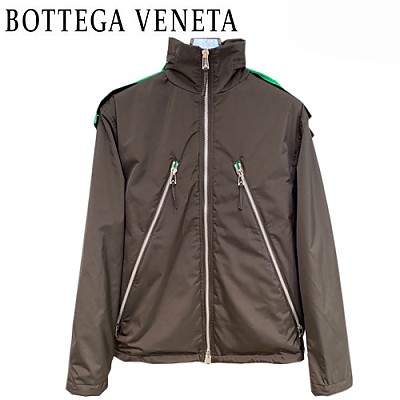 BOTTEGA VENETA-021913 보테가 베네타 그린 바람막이 후드 쟈켓 남성용