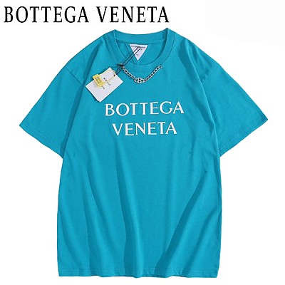 BOTTEGA VENE**-03101 보테가 베네타 그린 메탈 장식 티셔츠 남여공용