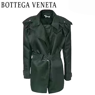 BOTTEGA VENE**-032915 보테가 베네타 블랙 나일론 재킷 여성용