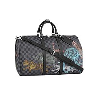 [스페셜오더]LOUIS VUITTON-M45758 루이비통 모노그램 워터컬러 키폴 반둘리에 50