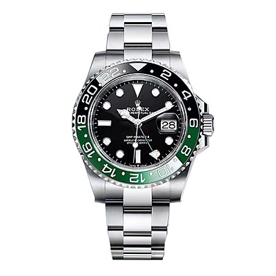 ★[AR팩토리]ROLEX-롤렉스 GMT-마스터 II 옐로우 골드 스틸 남성시계 40mm