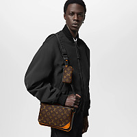 LOUIS VUITTON-M14069 루이비통 스카이 블루 모노그램 트리오 메신저