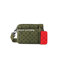 LOUIS VUITTON-M14069 루이비통 스카이 블루 모노그램 트리오 메신저