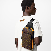 LOUIS VUITTON-M15078 루이비통 그레이 모노그램 글로우 에비뉴 슬링 백