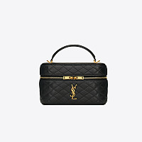 [스페셜오더]YSL-763961 생 로랑 블랙 램스킨 GABY  버킷 백