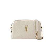 [스페셜오더]YSL-763961 생 로랑 블랙 램스킨 GABY  버킷 백