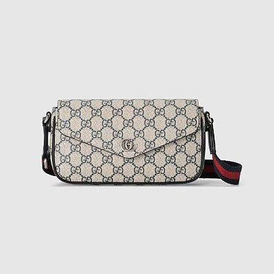 [스페셜오더]Gucci-764961 구찌 베이지/블루 GG 오피디아 미니백 22cm