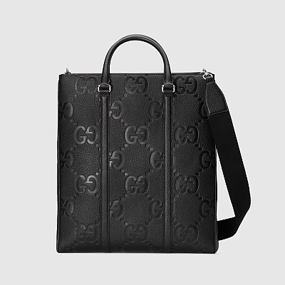 [스페셜오더]Gucci-‎760233 구찌 블랙 점보 GG 미디엄 토트백 36cm