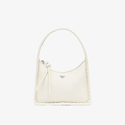 FENDI-8BS094 펜디 화이트 264 탑스티치 펜데센스 미니 호보백 20.5cm