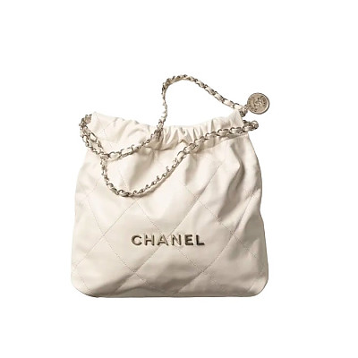 CHANEL-AS3260 샤넬 블랙/골드 22 스몰 호보백 35cm