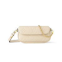 LOUIS VUITTON-M11299 루이비통 화이트 모노그램 월릿 온 체인 아이비