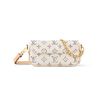 LOUIS VUITTON-M11299 루이비통 화이트 모노그램 월릿 온 체인 아이비