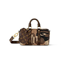 LOUIS VUITTON-M13988 루이비통 블랙 키폴 카고 반둘리에 25