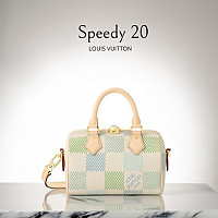 LOUIS VUITTON-M12747 루이비통 크렘 모노그램 스피디 반둘리에 20