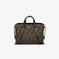 FENDI-8BL152 펜디 블랙 미디엄 365 보스턴 백 27.5cm