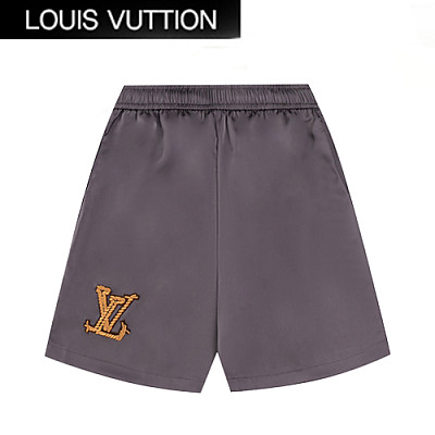 LOUIS VUITTON-071815 루이비통 그레이 실크 쇼츠 남성용