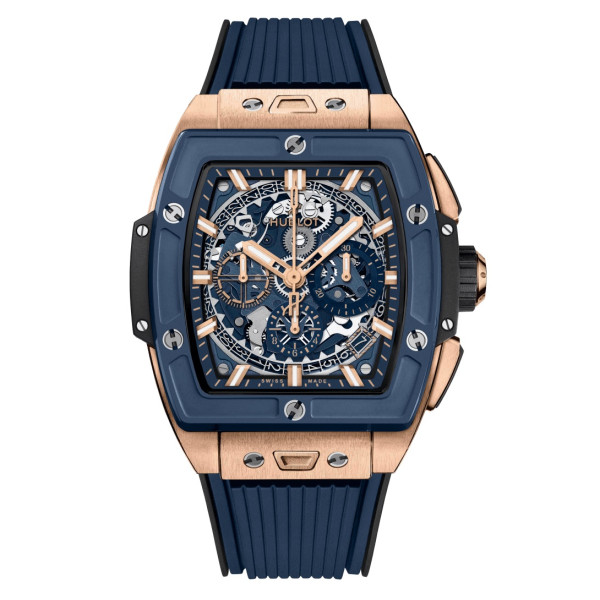 [MS]Hublot-스피릿 오브 빅뱅 18K 킹골드 블루 세라믹 42mm 1:1 Best Edition - 642.OL.7180.RX