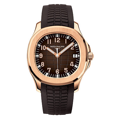 [3K]Patek Philippe-아쿠아넛 점보 로즈골드 브라운 페이크 워치 904L 40mm 1:1 Best Edition - 5167R-001