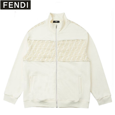 FENDI-08304 펜디 아이보리 FF 스웨트 재킷 남여공용