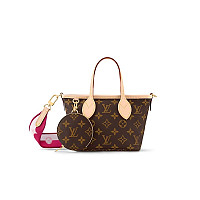 LOUIS VUITTON-M46705 루이비통 베쥬 네버풀 BB 핸드백 24cm