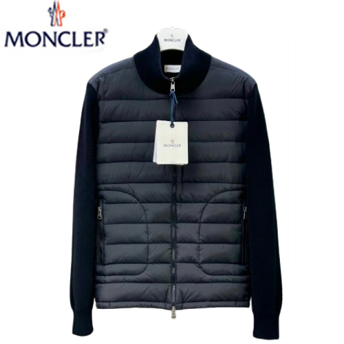 MONCLER-092915 몽클레어 블랙 나일론 퀄팅 재킷 남여공용