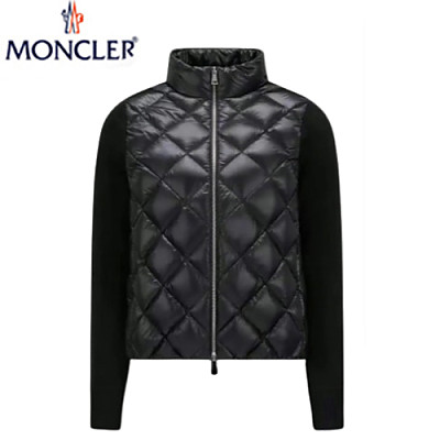 MONCLER-10112 몽클레어 블랙 나일론 퀄팅 재킷 여성용