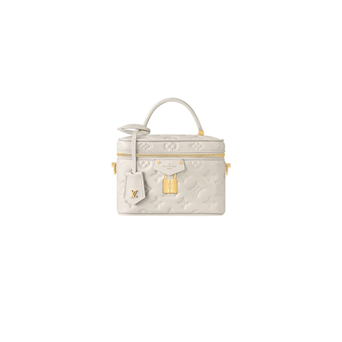 LOUIS VUITTON-M25219 루이비통 화이트 모노그램 램스킨 베니티 PM