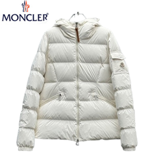 MONCLER-J20931 몽클레어 화이트 Barante 쇼트 다운 재킷 여성용