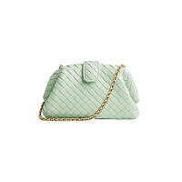 BOTTEGA VENETA-785807 보테가 베네타 다크 프랄린 틴 체인 로렌 1980