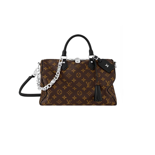 LOUIS VUITTON-M12243 루이비통 모노그램 스피디 소프트 30 다크