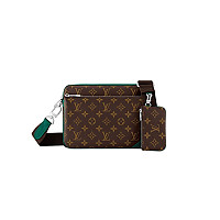 LOUIS VUITTON-M14069 루이비통 스카이 블루 모노그램 트리오 메신저