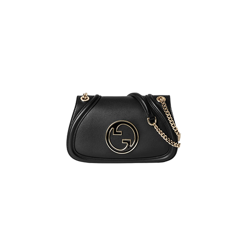 GUCCI-815715 1000 구찌 블랙 가죽 구찌 블론디 스몰 숄더백