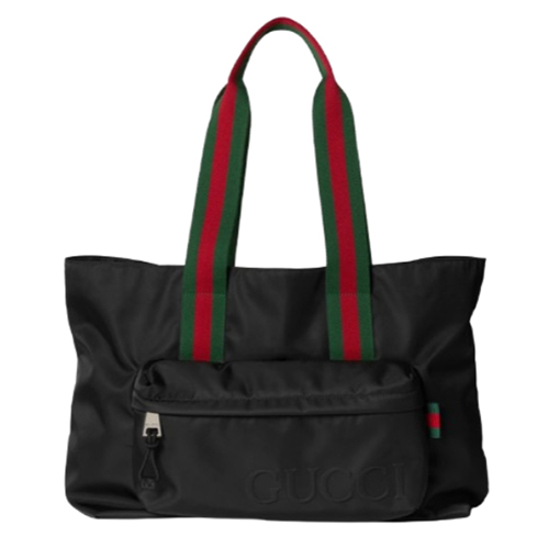 GUCCI-802172 1066 구찌 블랙 구찌 로고 라지 토트백