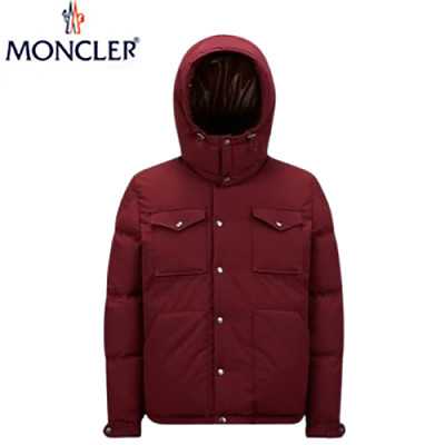 MONCLER-J20911 몽클레어 레드 Fornas 후드 쇼트 다운 재킷 남성용