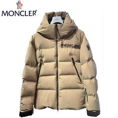 MONCLER-12211 몽클레어 베이지 나일론 패딩 남여공용