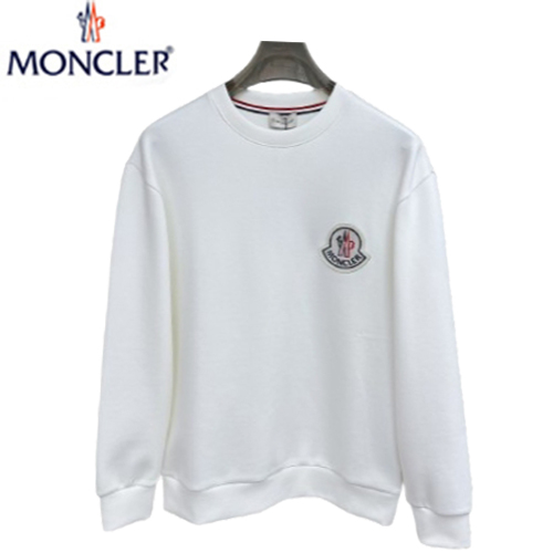 MONCLER-122714 몽클레어 화이트 코튼 스웨트셔츠 남성용