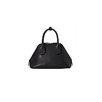 THE ROW-W1708L7 더 로우 다크 브라운 Mini Devon 가죽 백