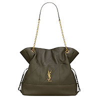 SAINT LAURENT-809824 생 로랑 카멜 스웨이드 jamie 쇼퍼
