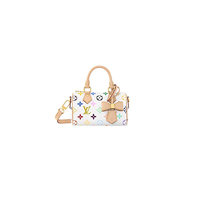 LOUIS VUITTON-M13391 루이비통 화이트 모노그램 LV x TM 나노 스피디
