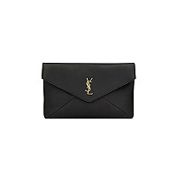 SAINT LAURENT-769307 생 로랑 카멜 cassandre 라지 엔벨로프 파우치