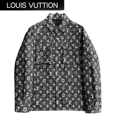 LOUIS VUITTON-02191 루이비통 그레이 모노그램 울 재킷 남성용