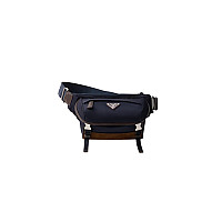 PRADA-2VH171 프라다 블랙 리나일론 스몰 바이커백 20cm