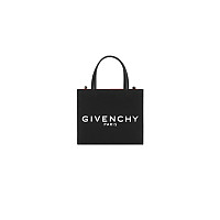 GIVENCHY-BB50N0B 지방시 화이트 G 토트 캔버스 미니 토트백