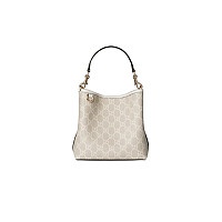 GUCCI-815118 8459 구찌 핑크 GG 엠블럼 미니 버킷백