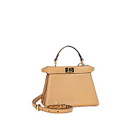 FENDI-8BN335 펜디x프라그먼트x포켓몬 FF 패브릭 I See U 쁘띠 피카부 토트백 20cm
