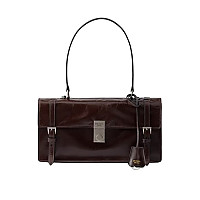 PRADA-1BN026 프라다 블랙 미디엄 가죽 핸드백