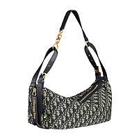 DIOR-M2417 디올 블랙 D-Journey 미디엄 백