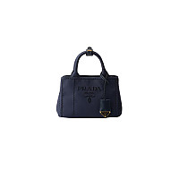 PRADA-1BA038 프라다 내추럴 코튼 캔버스 미니 핸드백