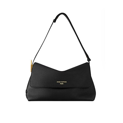 LOUIS VUITTON-M13148 루이비통 블랙 송아지 가죽 로우 키 메신저